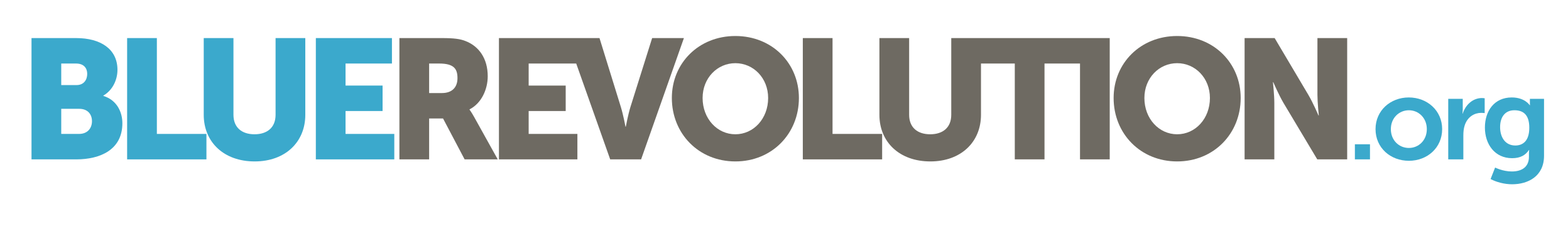 LOGO blue revolution